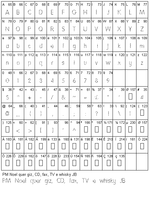 National First Font Dotted (28126 Bytes)